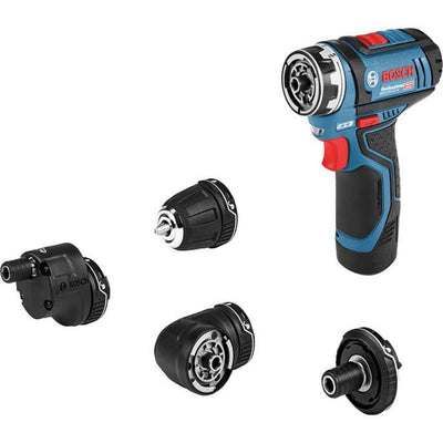 Bosch Prof CombiBoor Machine GSR 12V-15FC Incluso batería