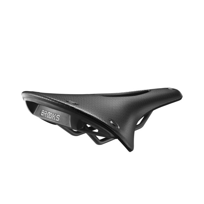 Brooks Saddle C17 Tallado Cambium todo clima negro