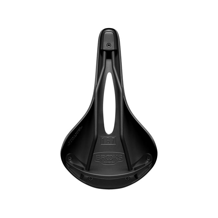 Brooks Saddle C17 Tallado Cambium todo clima negro