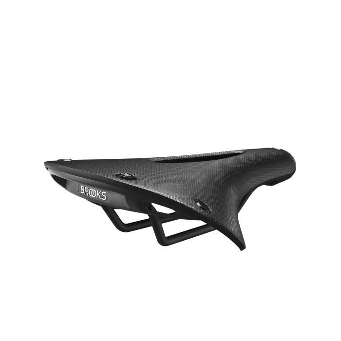 Brooks Saddle C19 intagliato cambium tutto il tempo nero
