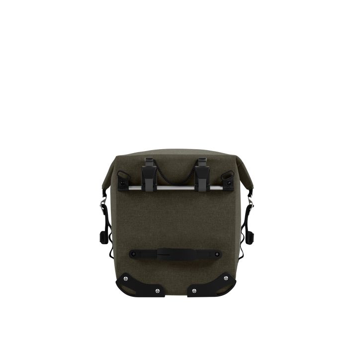 Brooks scape pannier - small (10-13l) - mud green