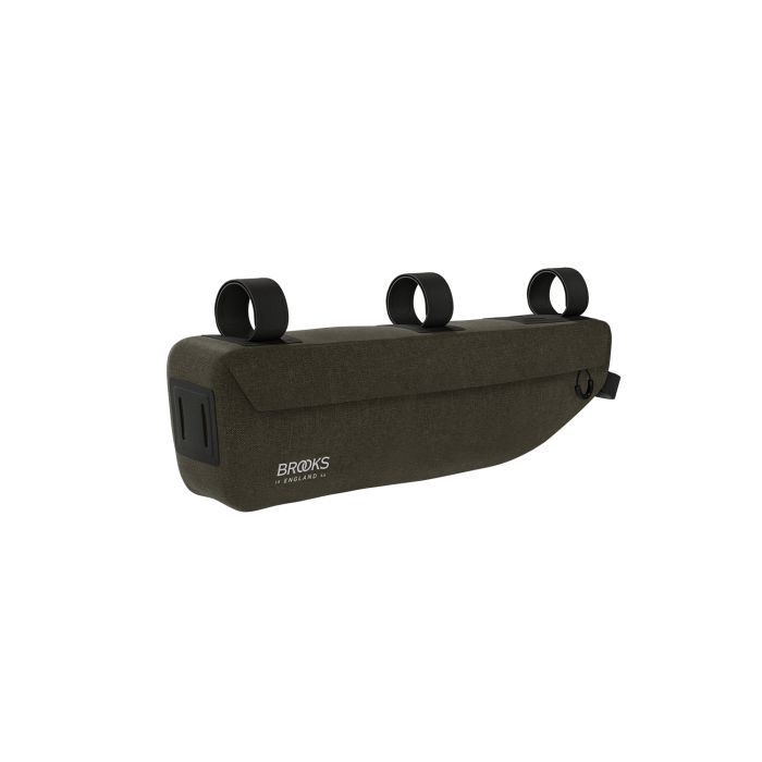 Brooks scape frame bag (3l) - mud green