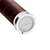 Brooks slender leather grips (100+130mm) - antic brown