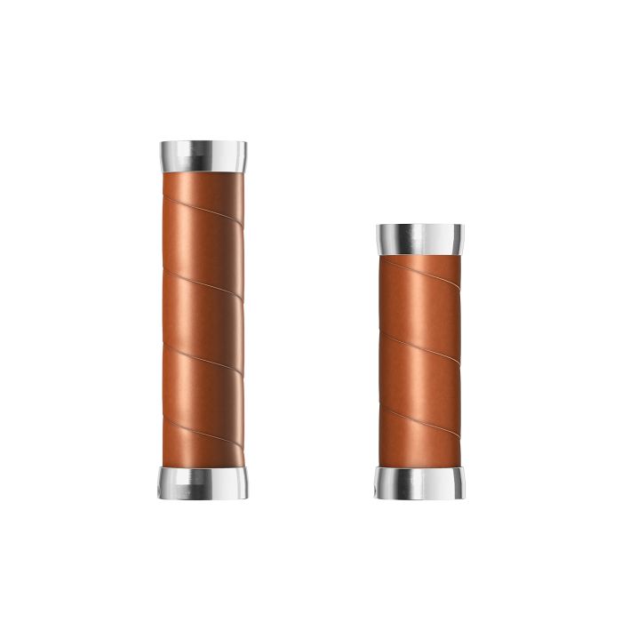Manopole Brooks sottili in pelle (100+130mm) - miele