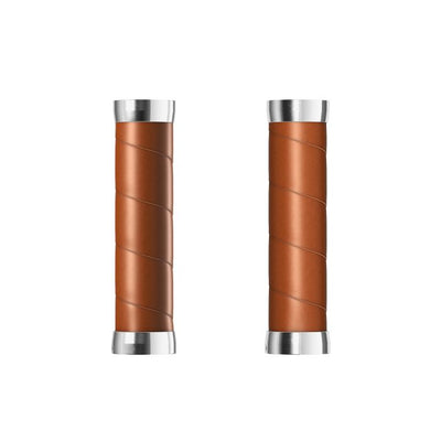 Brook's maneja los delgados empuñaduras de cuero de 130 mm, miel
