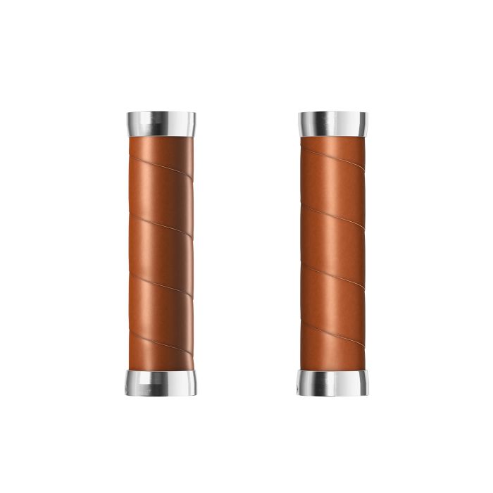 Brook's maneja los delgados empuñaduras de cuero de 130 mm, miel