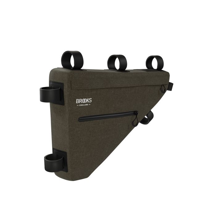 Brooks scape bolsa de cuadro completo (5l) - verde barro