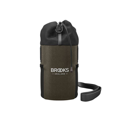 Brooks scape feed pouch (1,2l) - mud green
