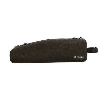 Brooks scape top tube bag long (1.5l) - mud green