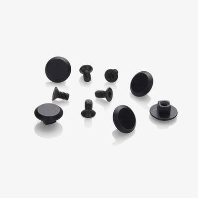 Brooks aluminium threated rivets for cambium - black anodised (5 pieces)