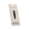 Brooks leather hub shiner - black