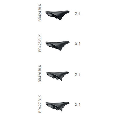 Kit cambio Brooks 1 (4 selle di prova)