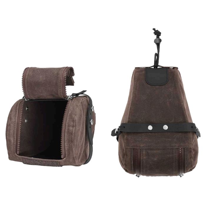 Brooks isla de wight (2l) - marrón foca