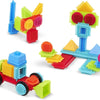 Bristle blocks in koffertje 50 delig