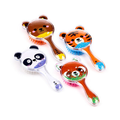 Adoramals wild glitter haarborstel