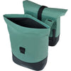 Basil borsa doppia per bicicletta cove 28-32l 14 x 29 x 36 cm - verde nero