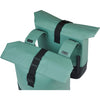 Basil borsa doppia per bicicletta cove 28-32l 14 x 29 x 36 cm - verde nero