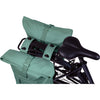 Basil borsa doppia da bicicletta brooklyn mik 41l 14 x 30 x 37 cm - verde