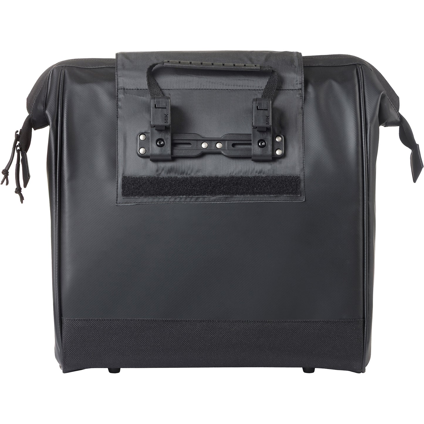 Bolso Basil grand tarpaulin shopper negro mik ganchos | 23 litros