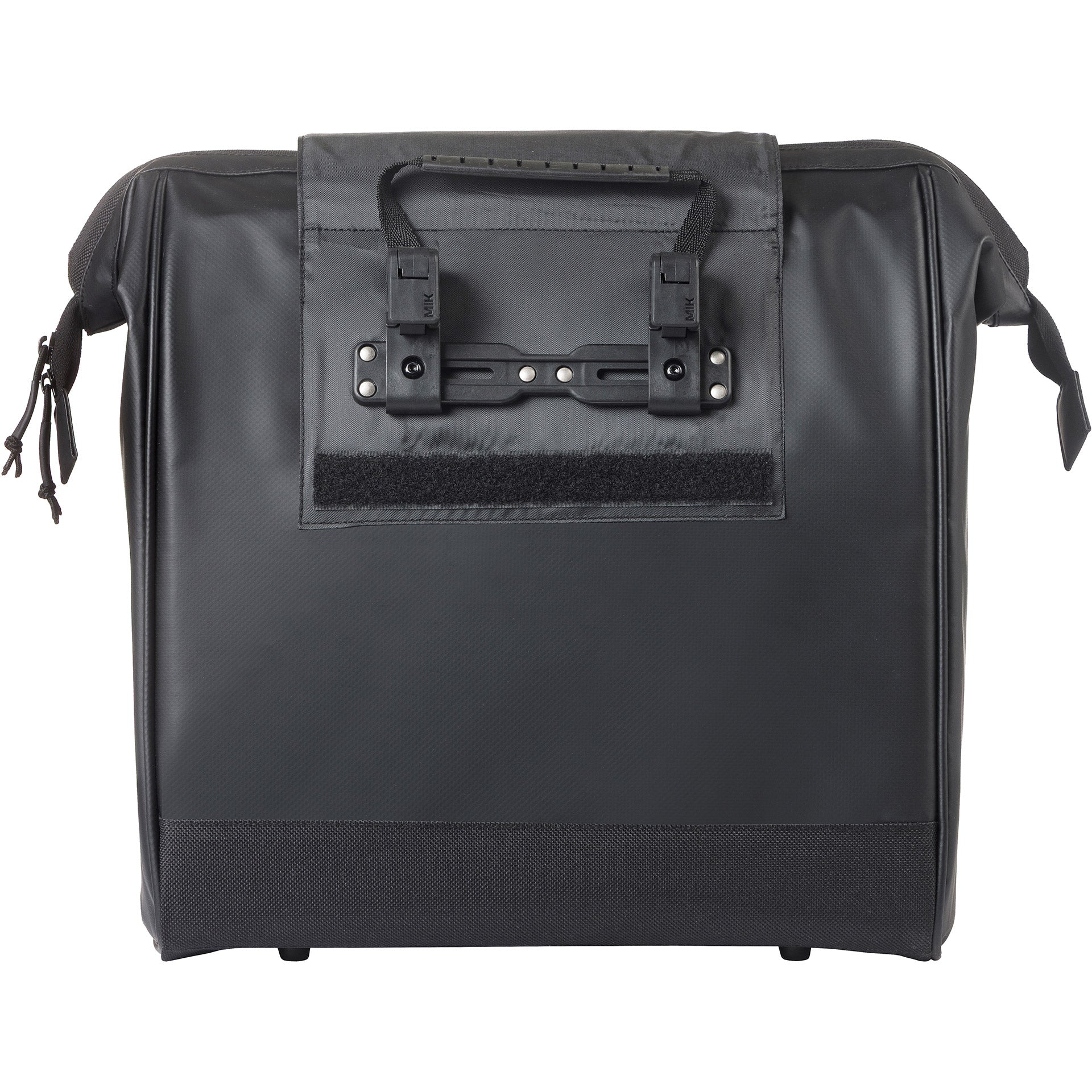 Basil borsa grand tarpaulin shopper nero mik ganci | 23 l