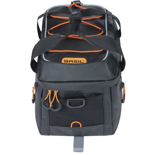 Basil Luggage Thring Clag Miles lona Mik 7 litros 30 x 19 x 16 cm - Naranja negra