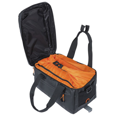 Basil Luggage Thruing Clag Miles Tarpaulin Mik 7 Liter 30 x 19 x 16 cm - Black Orange