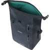 Basil borsa singola da bicicletta rivo m telone mik 12-15l 14 x 25 x 38 cm - nero
