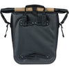 Basil borsa singola da bicicletta rivo m telone mik 12-15l 14 x 25 x 38 cm - nero sabbia