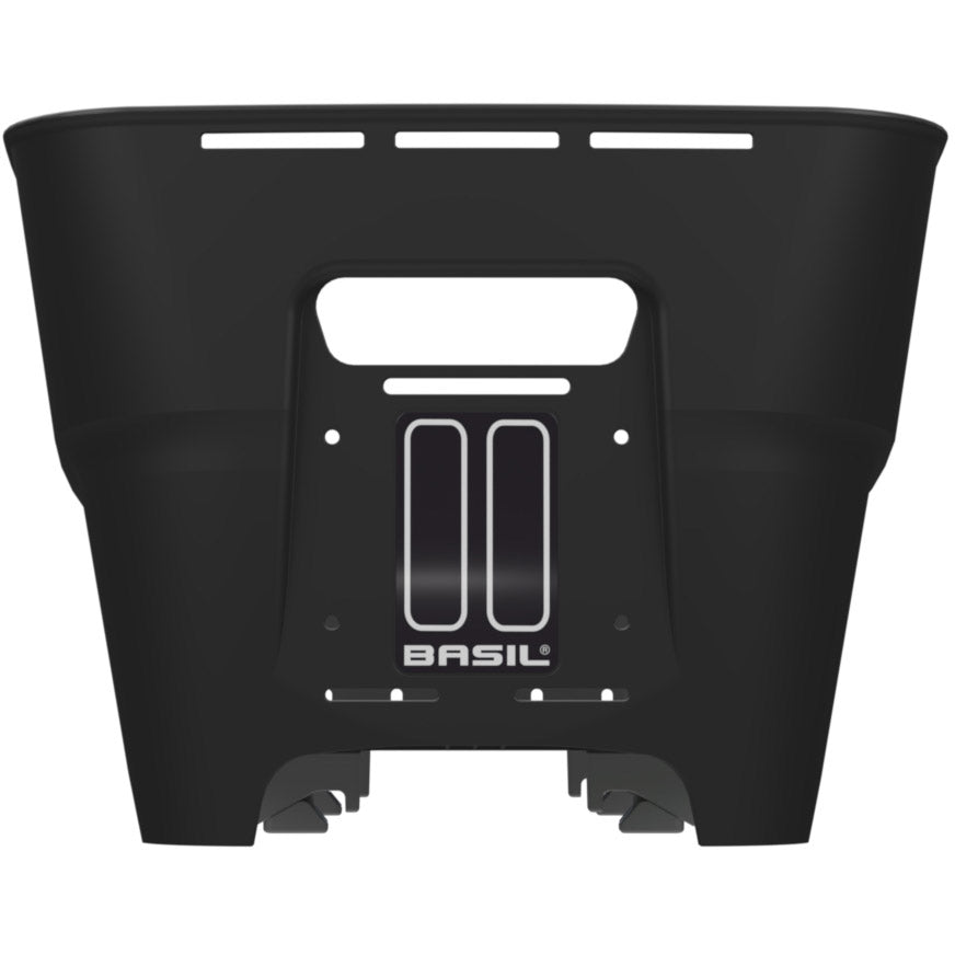 Basil cesta para bicicleta cento neo wsl trasera 46 x 23 x 14 cm - negro