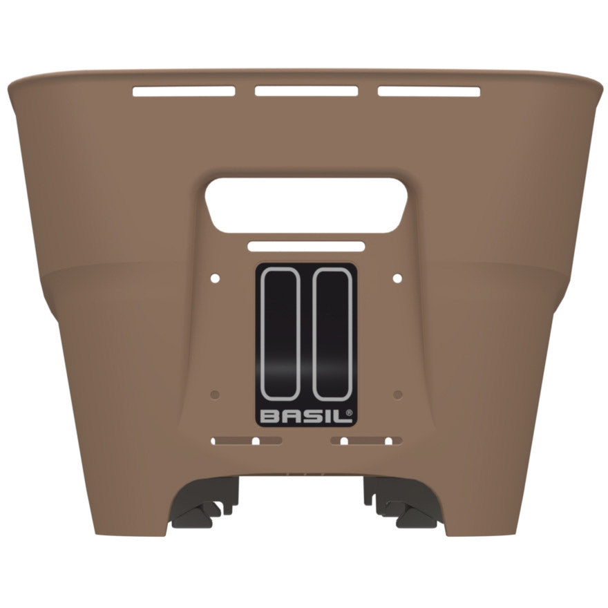 Basil cestino bicicletta cento neo wsl posteriore 46 x 23 x 14 cm - sabbia