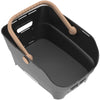 Cesto Basil cento neo nero | multiplo | leva | 21l