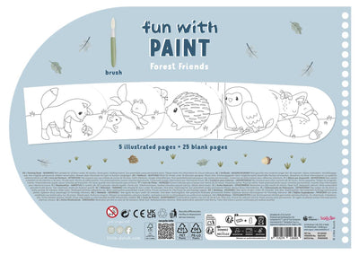 Little Dutch Paint Book Forest Friends
