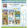 Fien teun water kleur boekje - herbruikbaar magisch kleurboek - kleuren educatief peuter speelgoed - vanaf 2 jaar