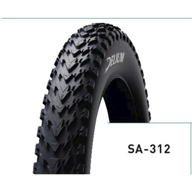 Deli Thundr Fatbike 102-406 (20x4,00) nero