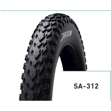 Pneumatico pneumatico esterno thundr fatbike 20 pollici 20x4,00 102-406 102 90-406 Black SA-312