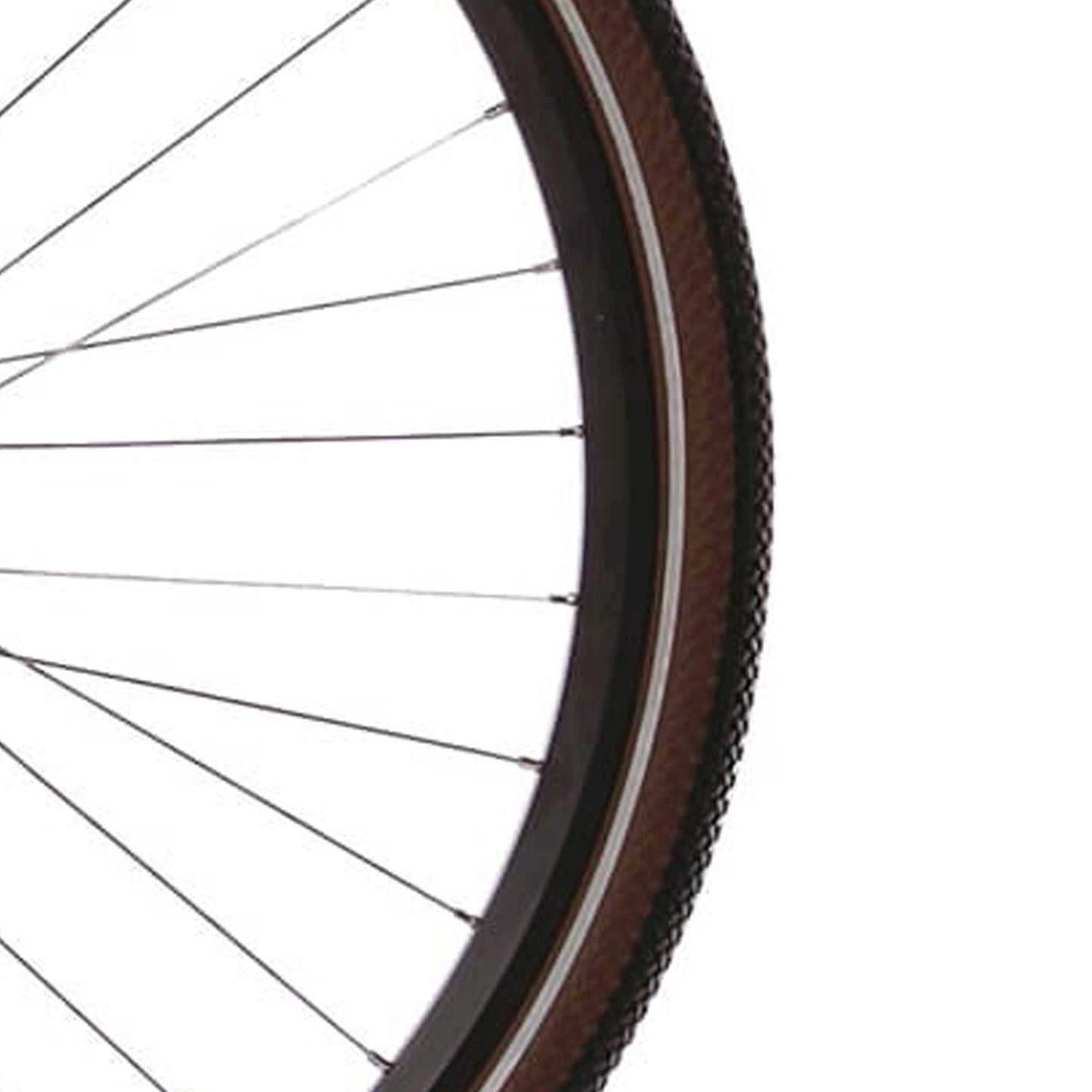 Cortina Tire Canberra 28 x 1.75 Reflejo marrón negro