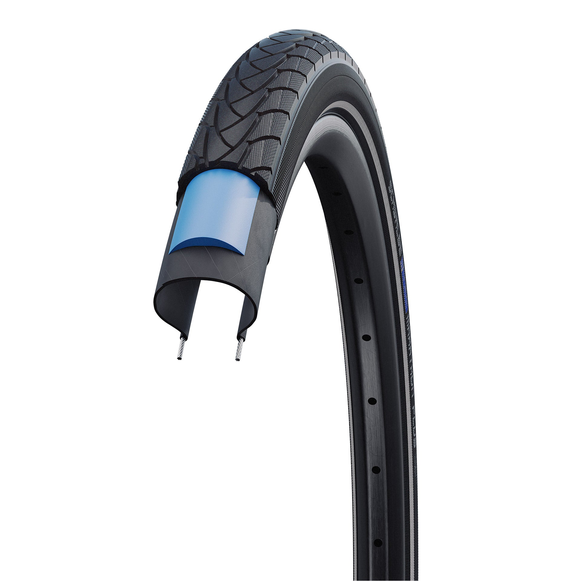 buitenband Marathon Plus antilek 28 x 1.40 (37-622) zwart