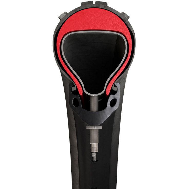 Armor de la entrada de neumáticos Tannus 27.5x2.60-3.00 Anti-Leak Red