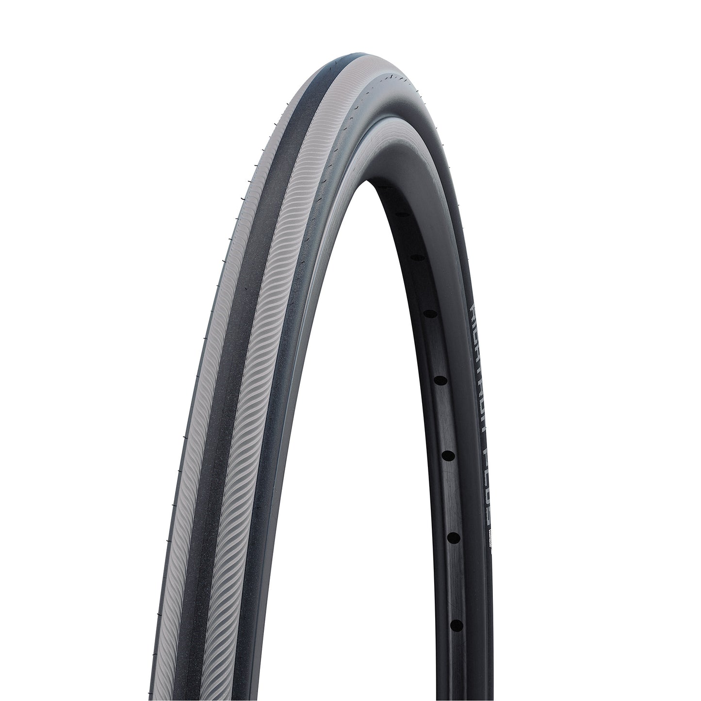 SCHWALBE TIOR 22-1.00 (25-489) Stripe grigio attivo Rightrun