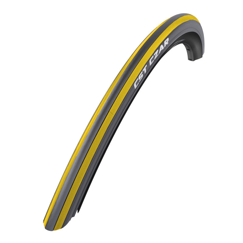 Czar da corsa esteriore 700 x 23c (23-622) Giallo nero