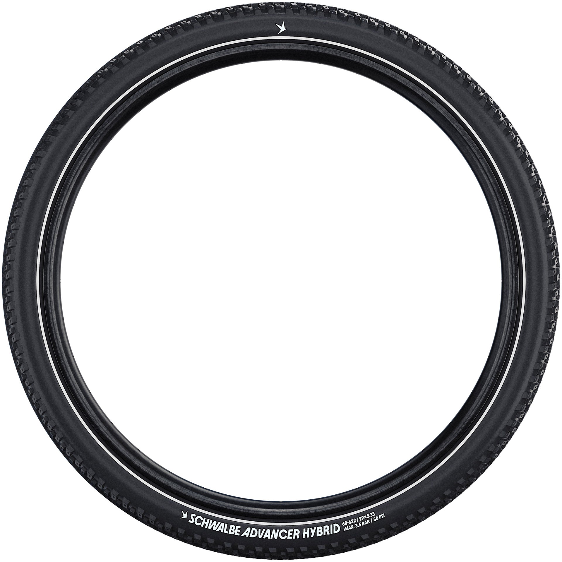 Ley Hybrid Hybrid Schwalbe Tire Advancer. Línea 60-622