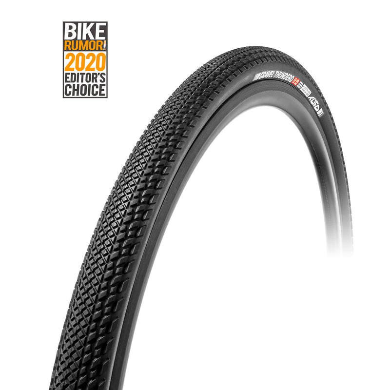 neumático hacia afuera (40-622) 700-40C Gravel Thundero Black pliete
