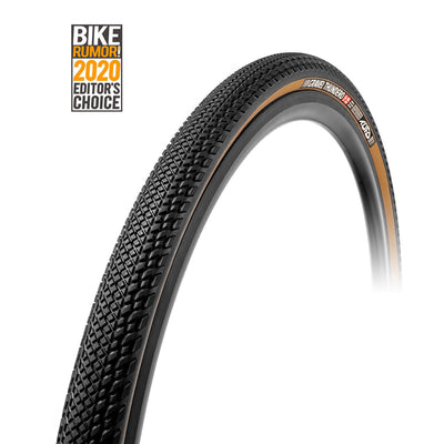 Tufo Outer Tire (44-622) 700-44C Gravel Thundero Black Beige plegable Banda