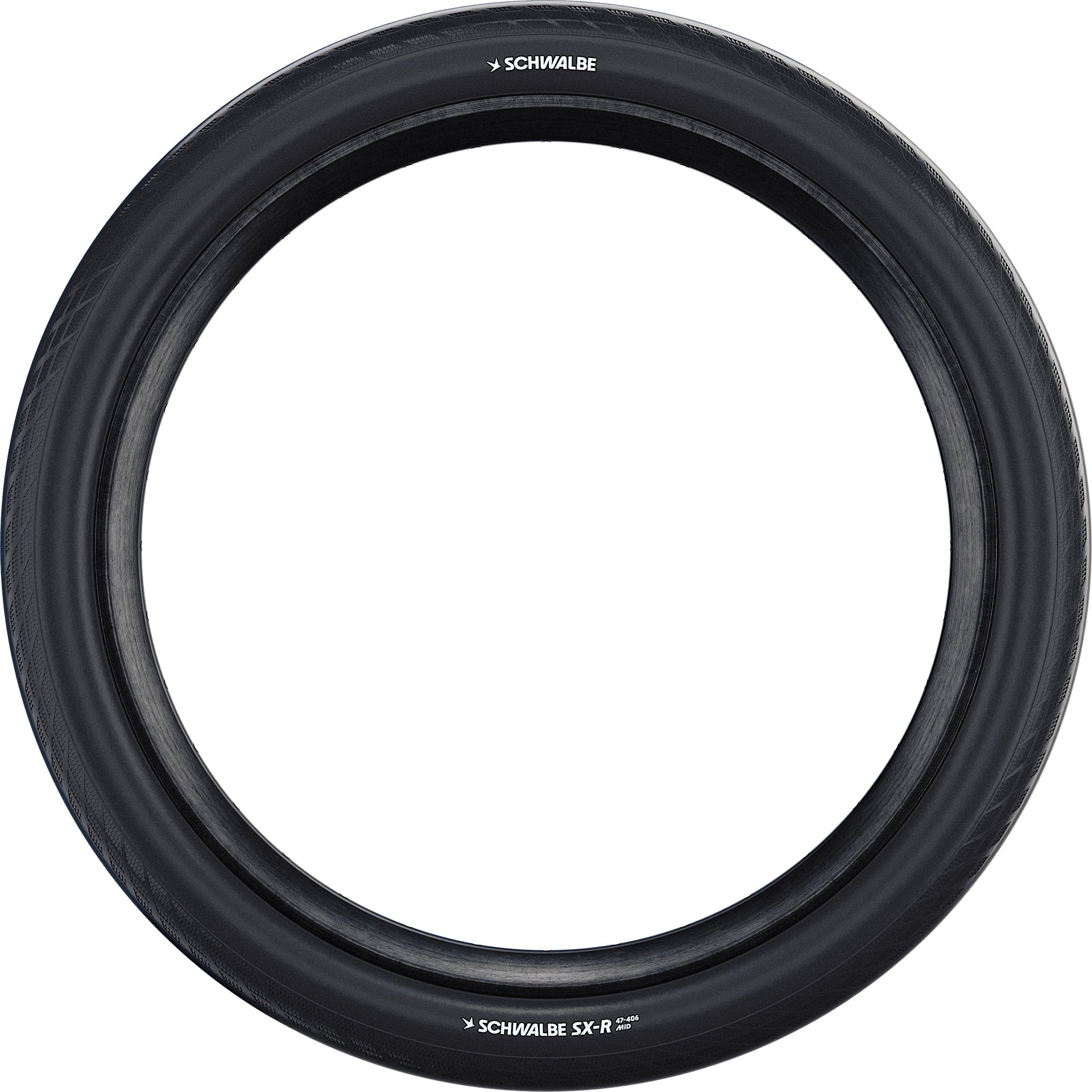 Schwalbe Tire 30-451 BMX SX-R perf. Pneumatico pieghevole della pelle nera
