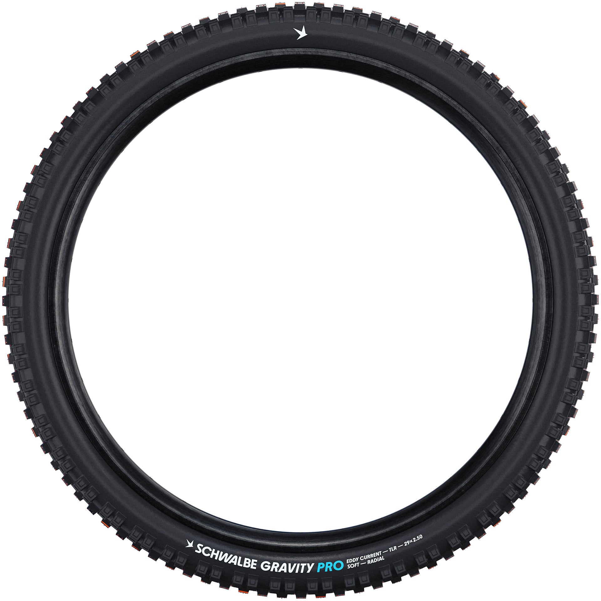 Schwalbe Eddy Current posteriore - tle - Addix Soft - Super Gravity - 27.5x2.60 - Nero
