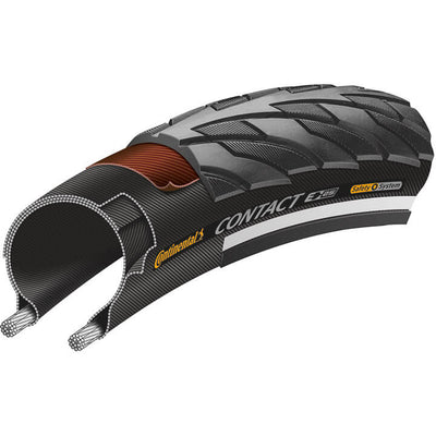 Continental Contact Outer Tire - City Bike - Negro