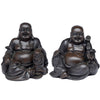 Paz del este de la madera cepillada en el este Buda de risa china