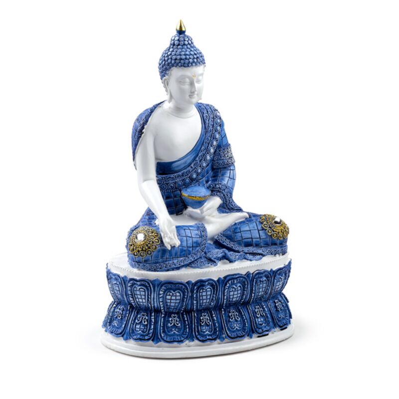 Loto blu blu bianco tailandese