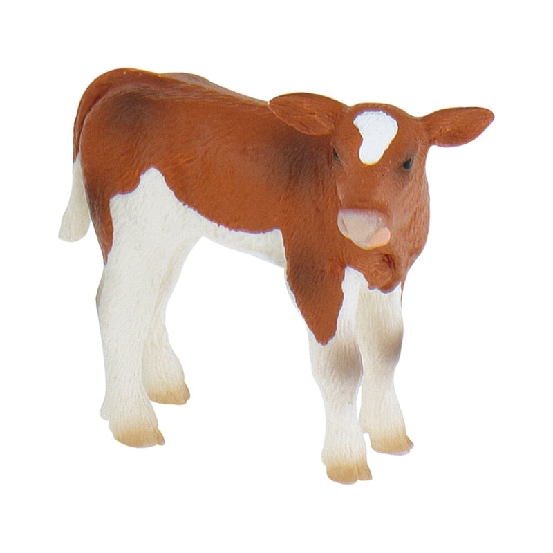 Bullyland kalf mona bruin wit (62630)