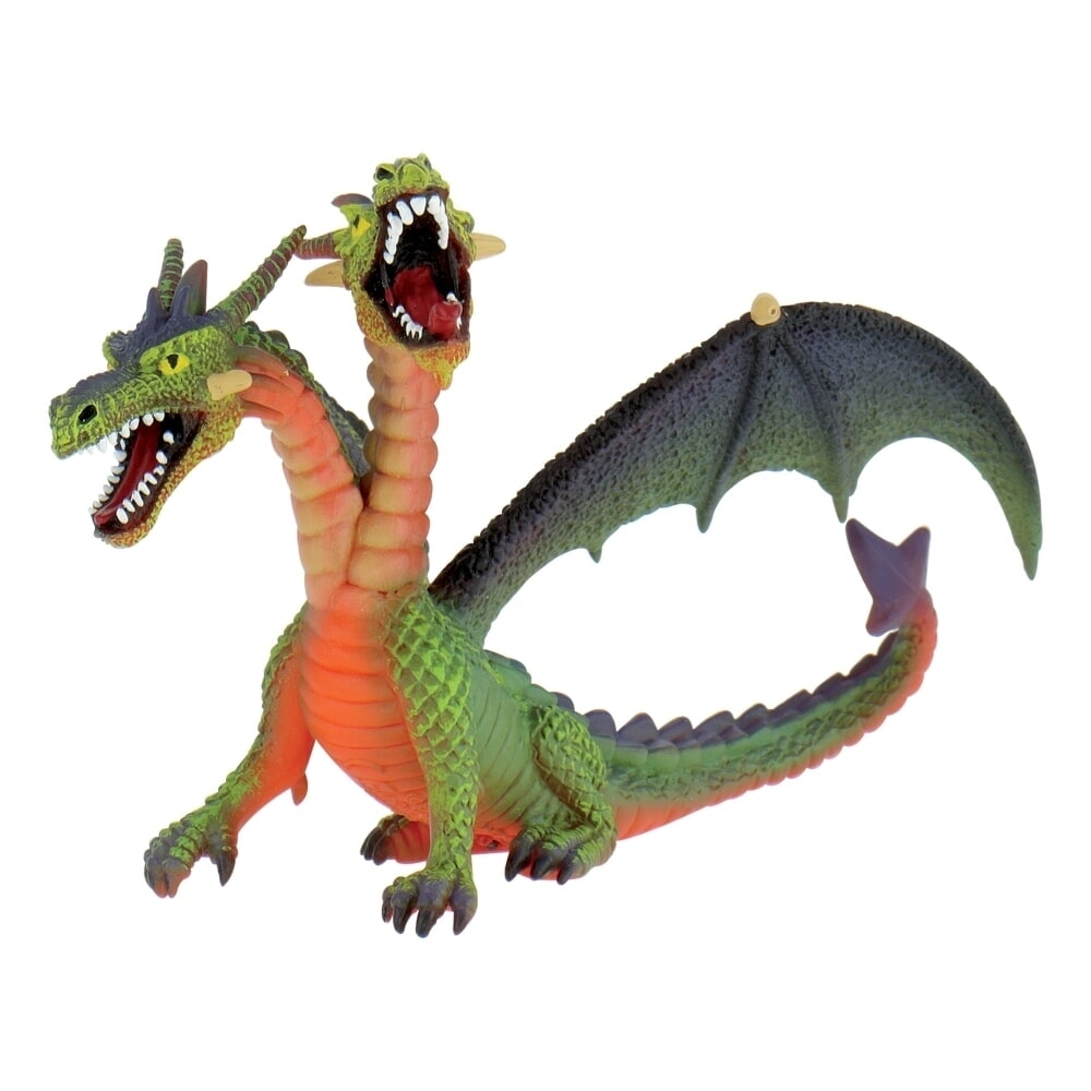 Drago Bullyland a due teste verde (75596)
